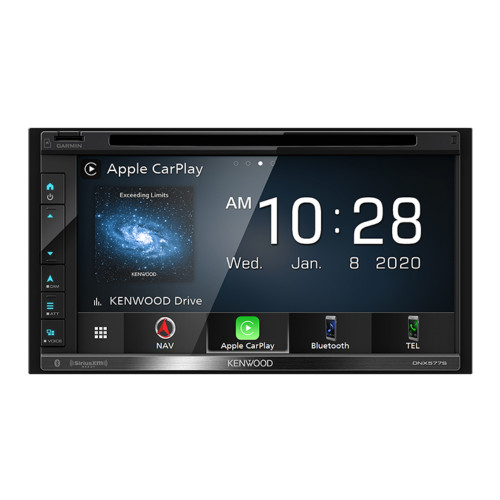 Kenwood DNX577S 6.8" Navigation DVD with Universal Rear View Camera