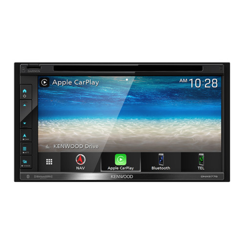 Kenwood DNX577S 6.8" Navigation DVD w/ License Plate Rear View Camera