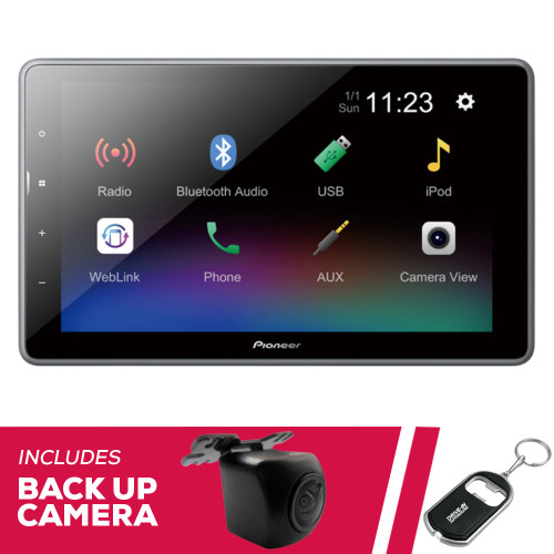 Pioneer DMH-T450EX 9" Digital Multimedia with ND-BC010 Backup Camera Pioneer DMH-T450EX 9" Digital Multimedia with ND-BC010 Backup Camera