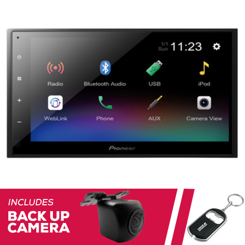 Pioneer DMH-342EX 6.8" Digital Multimedia with ND-BC010 Backup Camera Pioneer DMH-342EX 6.8" Digital Multimedia with ND-BC010 Backup Camera