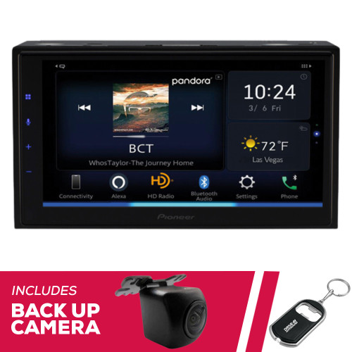 Pioneer DMH-W4660NEX 6.8" Digital Multimedia W/ ND-BC010 Backup Camera