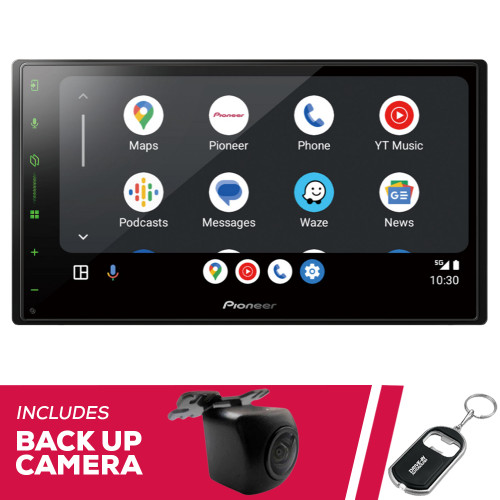 Pioneer DMH-W3050NEX 6.8" 2-DIN Multimedia with ND-BC010 Backup Camera Pioneer DMH-W3050NEX 6.8" 2-DIN Multimedia with ND-BC010 Backup Camera