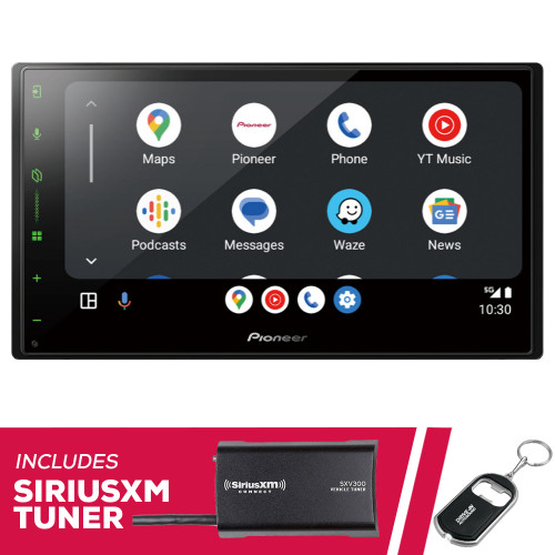 Pioneer DMH-W3050NEX 6.8" 2-DIN Digital Multimedia with SiriusXM Tuner