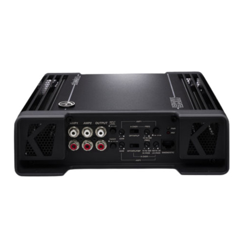 Kicker 49WXA10004 Warhorse Half-Bridge Class-D Design 2000W 4-Channel Amplifier