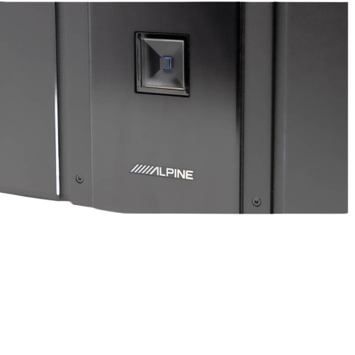 Alpine HDA-M80 Status Series 800W Class D Mono Amplifier with Remote Bass Knob