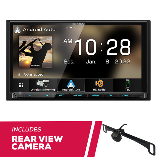 Kenwood DMX908S 6.95" Multimedia w/ CMOS-240U Universal Backup Camera