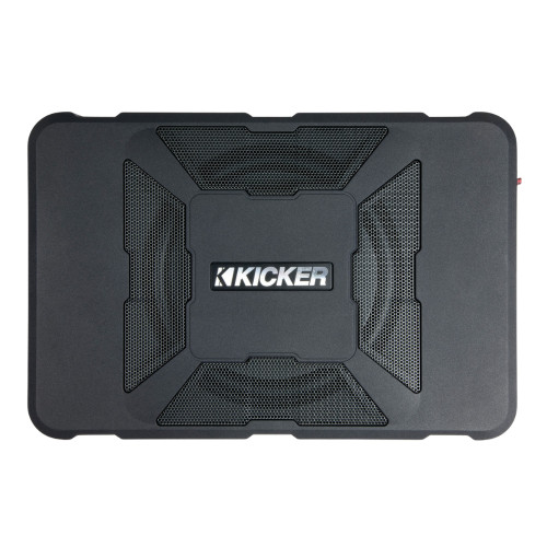 Kicker 8" 51HS8 8" 150 Watts RMS Hideaway Compact Powered Subwoofer Enclosure Kicker 8" 51HS8 8" 150 Watts RMS Hideaway Compact Powered Subwoofer Enclosure