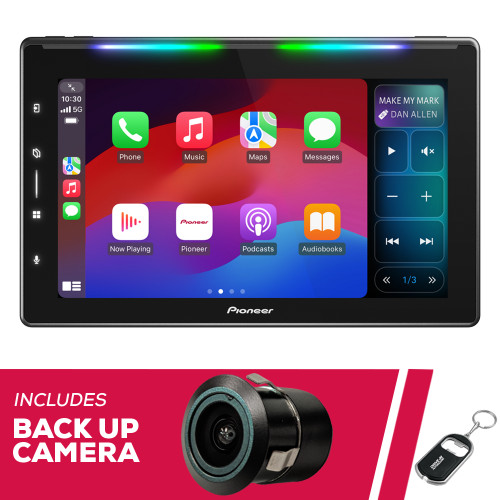 Pioneer DMH-WT6000NEX 10.1" 1-DIN Multimedia w/ Back-Up Bullet Camera Pioneer DMH-WT6000NEX 10.1" 1-DIN Multimedia w/ Back-Up Bullet Camera