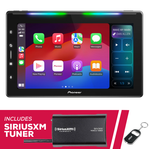Pioneer DMH-WT6000NEX 10.1" 1-DIN Multimedia with Satellite Radio Tuner