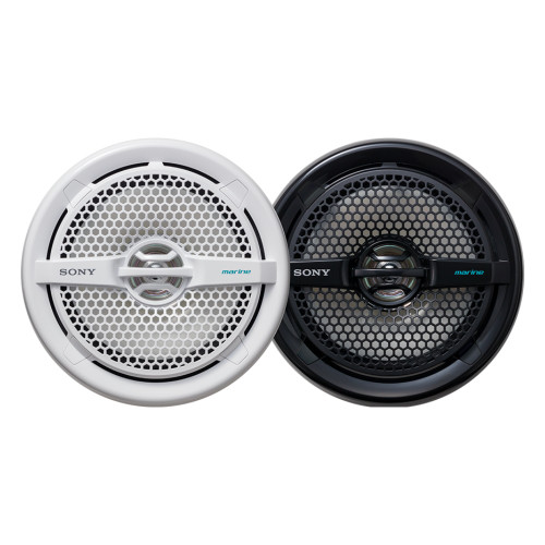 Sony XSMP1611 6.5" Dual-Cone 65 Watts RMS IPx5 1-Way Marine Speakers (White)