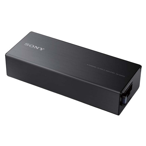 Sony XMS400D 45 Watts RMS Power 4 Ohms Class D Compact 4-channel Car Amplifier