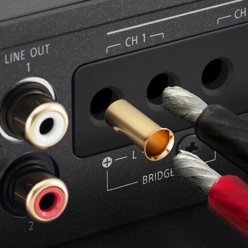 Sony XM4ES Mobile ES Series 100 Watts RMS 4 Ohms Class D 4-Channel Car Amplifier