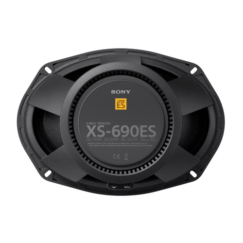 Sony XS690ES Mobile ES Series 6"x9" 110 Watts RMS 4 Ohms 2-Way Coaxial Speakers