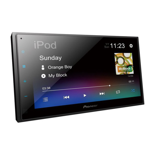 Refurbished Pioneer DMH-130BT 6.8" Double Din Digital Media with Bluetooth