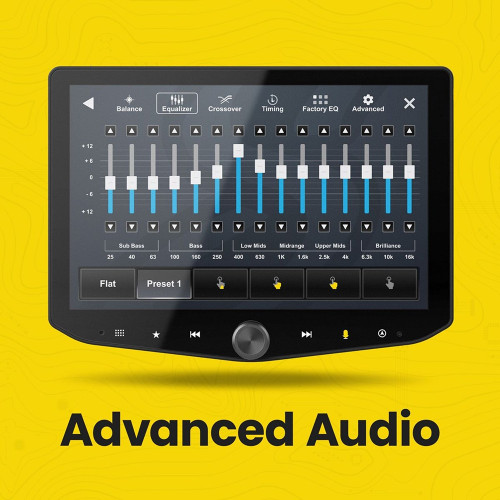 Stinger IX210 HORIZON10 2-DIN 10" Multimedia w/ Carplay/Android Auto