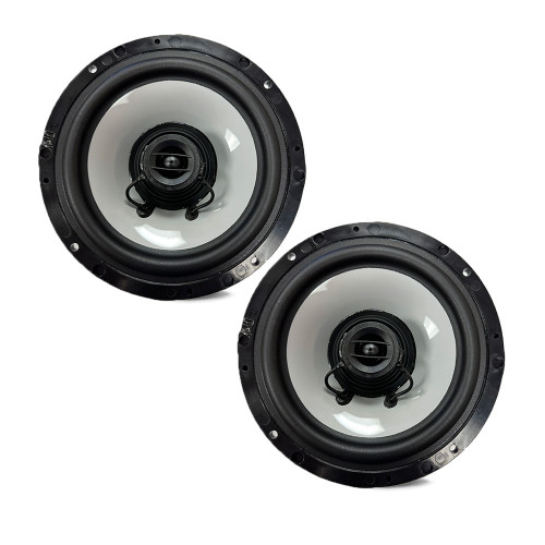 Hertz HEX 6.5 - 6.5" Marine Coaxial Replacement Speakers, Pair, No Grilles