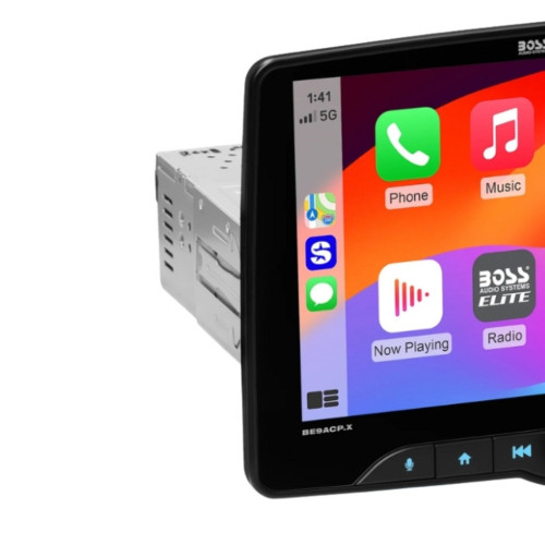 BOSS BE9ACP.XC Single-DIN 9" Digital Multimedia with Backup Camera