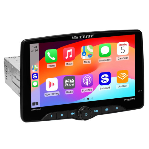 BOSS BE9ACP.X Single-DIN 9" Digital Multimedia and Carplay/Android Auto BOSS BE9ACP.X Single-DIN 9" Digital Multimedia and Carplay/Android Auto