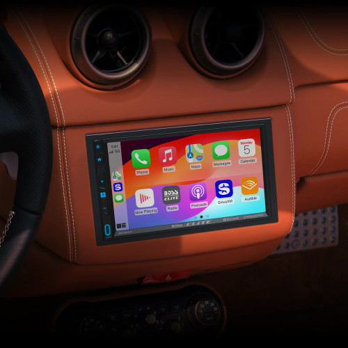 BOSS BE7ACP.XC Double-DIN 7" Digital Multimedia with Backup Camera