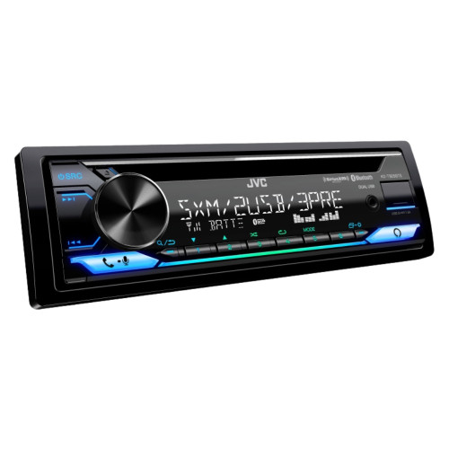 JVC KD-T925BTS Single DIN CD with Bluetooth, Alexa, USB, and 13-Band EQ