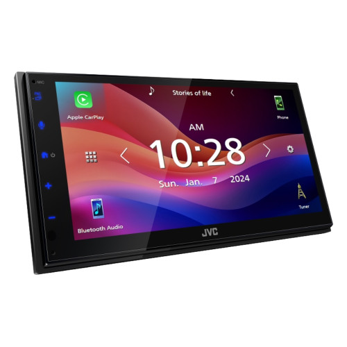 JVC KW-M595BT 6.8" Multimedia w/ CarPlay & Android Auto Compatibility