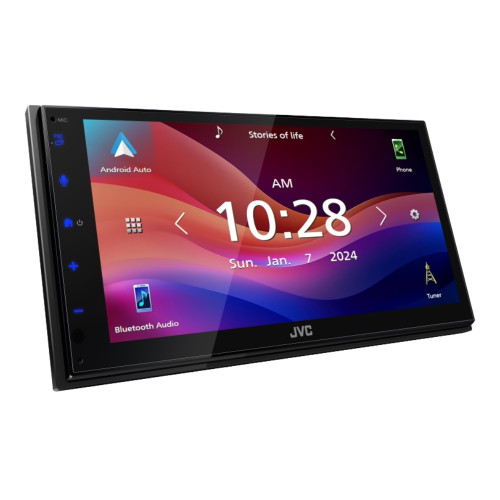 JVC KW-M595BT 6.8" Multimedia w/ CarPlay & Android Auto Compatibility