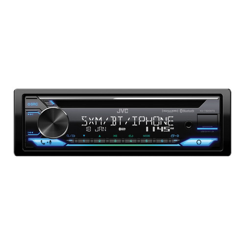JVC KD-T920BTS Single DIN CD with Bluetooth, Alexa, USB, and 13-Band EQ