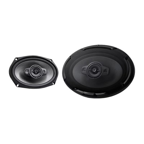 Refurbished Kenwood KFC-D691 6x9" 4-Way 140 Watts RMS Oval 4-Way Car Audio & Video Coaxial Speakers