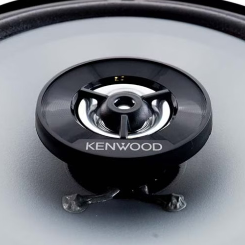 RFRB Kenwood KFC-1666S 6-1/2" 2-Way Coaxial Speakers, 30W RMS, Silver PP Woofer