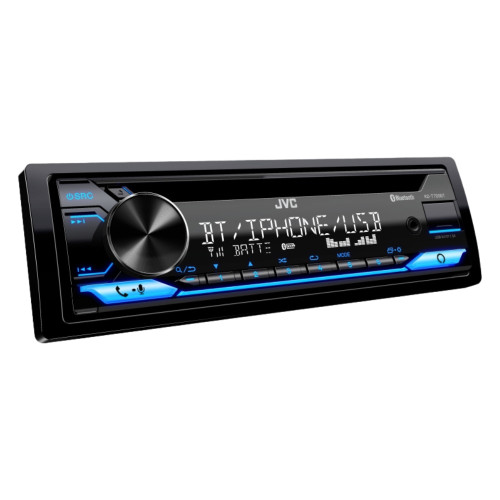 JVC KD-T720BT Single DIN CD with Bluetooth, Alexa, USB, and 13-Band EQ JVC KD-T720BT Single DIN CD with Bluetooth, Alexa, USB, and 13-Band EQ