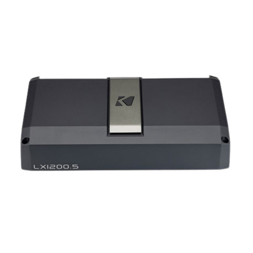 Kicker 51LX12005 LX-Series 1500W 5-Channel Car Amplifier w/ Remote Bass Control