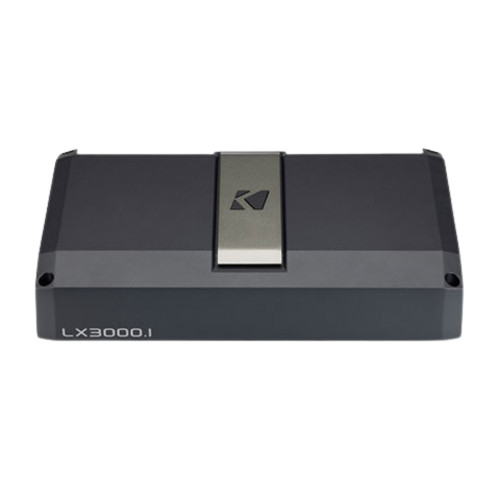 Kicker 51LX30001 LX-Series 1100W RMS 4 Ohm Mono Amplifier w/ Remote Bass Control