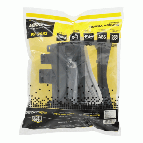 Metra 99-7862 TURBOKits; Radio Installation Kit Fits 03-07 Accord