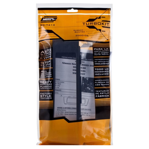 Metra 99-7414 TURBOKits; Radio Installation Kit Fits 00-06 Sentra