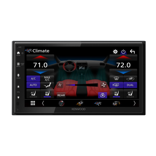 Kenwood DMX5710S 6.8" Multimedia with Wireless CarPlay and Android Auto