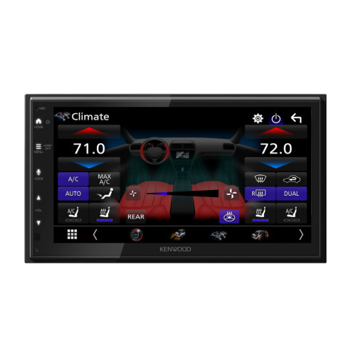Kenwood DMX50S 6.8" 2 DIN Multimedia w/ CarPlay & Android Auto Ready