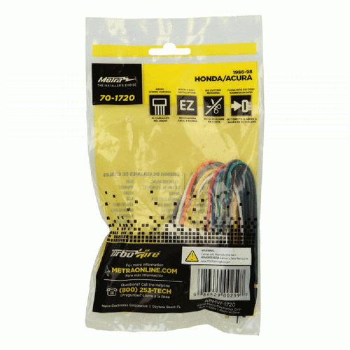 Metra 70-1720 TURBOWire; Wire Harness