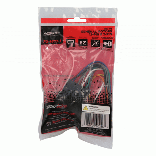 Metra 70-1677-1 TURBOWire; Wire Harness Metra 70-1677-1 TURBOWire; Wire Harness