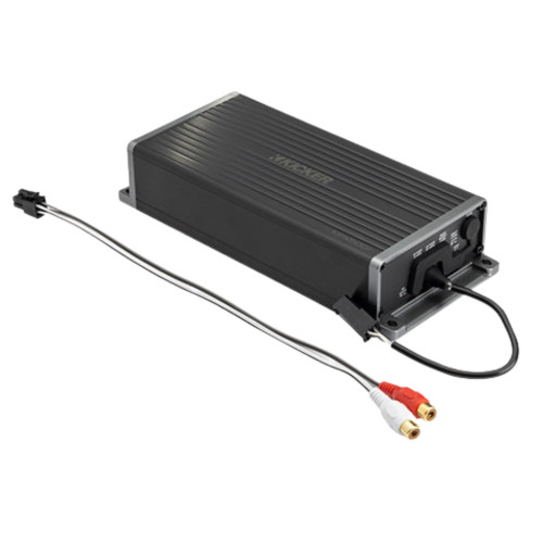 Kicker 51KPX3004, 51KPX5001 Amplifiers w/ Speakers & Single Truck Sub Enclosure