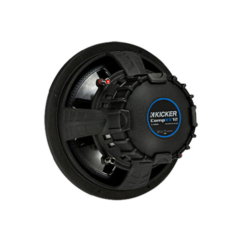 Kicker 2-Pack 50CVX124 Subwoofers w/ 46CXA8001T Mono Amplifier & Amp Wiring Kit