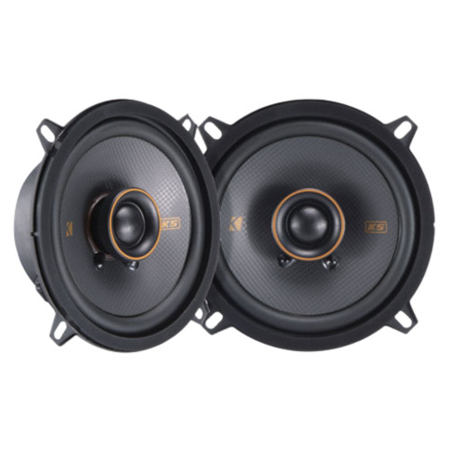 Kicker 51KSS6504 6.5" Component Speakers and 51KSC504 5.25" Coaxial Speakers