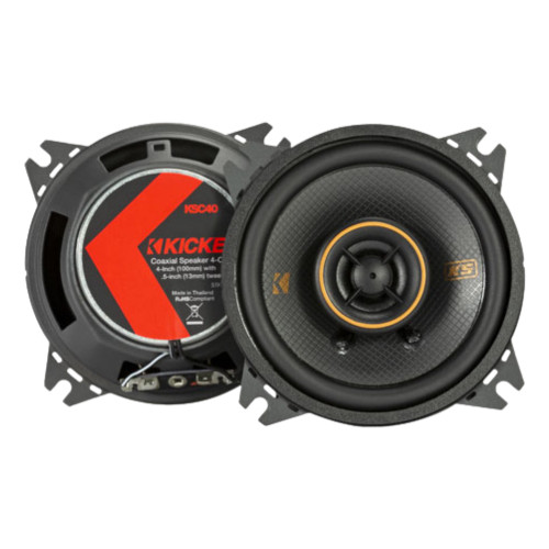 Kicker KS-Series 51KSC404 4" Coaxial Speakers & 51KSC6904 6x9" Coaxial Speakers