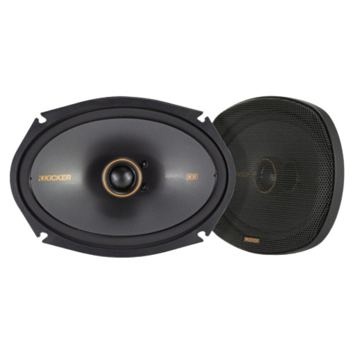 Kicker KS-Series 51KSC404 4" Coaxial Speakers & 51KSC6904 6x9" Coaxial Speakers