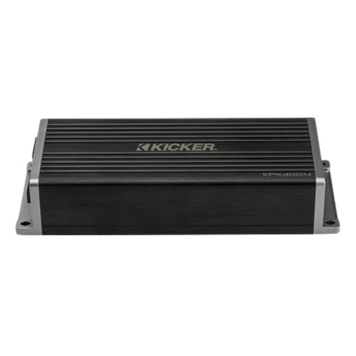 Kicker 51KPX3004, 51KPX5001 Amplifiers w/ 6.5" Speakers, L7T 12" Sub Enclosure