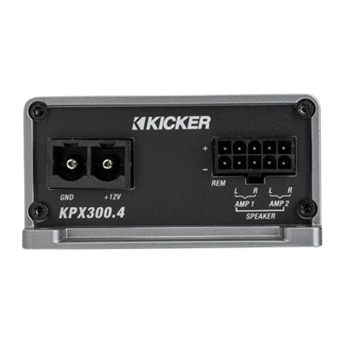 Kicker 51KPX3004, 51KPX5001 Amplifiers w/ 6.5" Speakers, L7T 12" Sub Enclosure