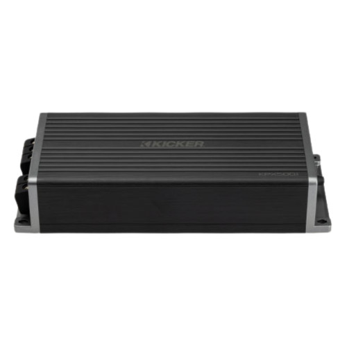 Kicker 51KPX3004, 51KPX5001 Amplifiers w/ 6.5" Speakers, Downfire Sub Enclosure
