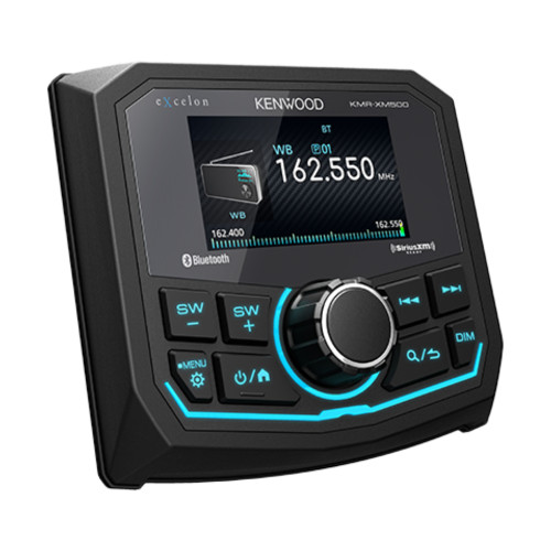 Refurbished Kenwood eXcelon KMR-XM500 IP66 Rating Marine Digital Media Receiver w/ Bluetooth