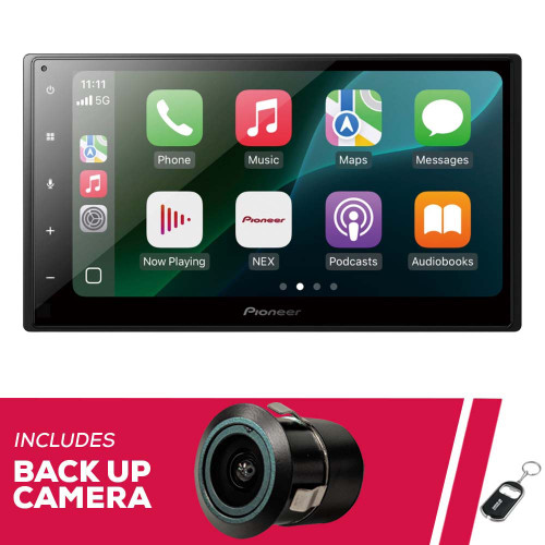 Pioneer DMH-1800NEX 6.8" 2-DIN Digital Multimedia with Bullet Camera