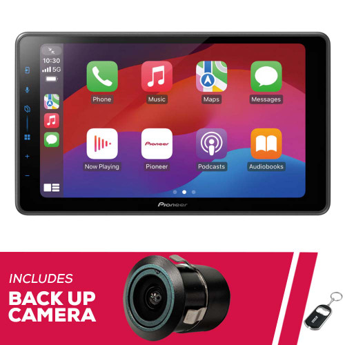 Pioneer DMH-WT5000NEX 9" 1-DIN Digital Multimedia with Bullet Camera