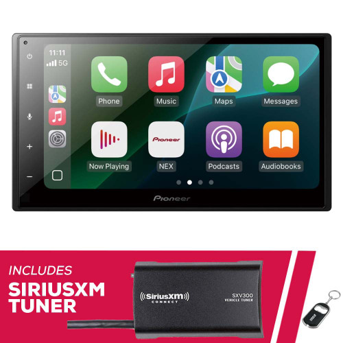 Pioneer DMH-1800NEX 6.8" 2-DIN Multimedia with Satellite Radio Tuner